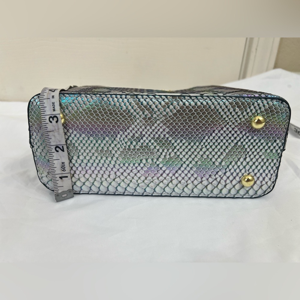 Silver Iridescent Satchel - Picture 10 of 11